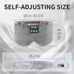 Sleep Eye Mask with Bluetooth Headphones, SYPVRY Wireless Headphones Bluetooth - Image 6