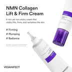 NMN Collagen Cream | Hydrating & Firming Moisturizer with Peptides & Glutathione & Hyaluronic Acid | Boosts Elasticity & Wrinkle Care | Korean Skincare, 1.69 fl.oz