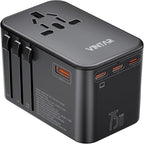 Universal Travel Adapter, VINTAR 75W GaN International Power Adapter by VINTAR