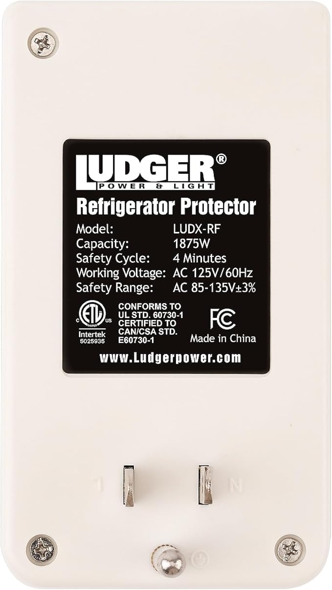 Ludger Power Surge Protector for Refrigerator, ETL Certified, Connects to Most - Image 4