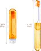 Patelai 8 Pieces Travel Toothbrush Set, Soft Bristle Mini Foldable Tooth Brush - Image 2