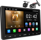 Double-DIN Car Stereo 9 Inch Android Car Radio, Wireless CarPlay&Android Auto by ATOTOZONE