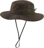 Home Prefer UPF50+ Mens Sun Hat Wide Brim Fishing Hat by HomePreferHatsCaps
