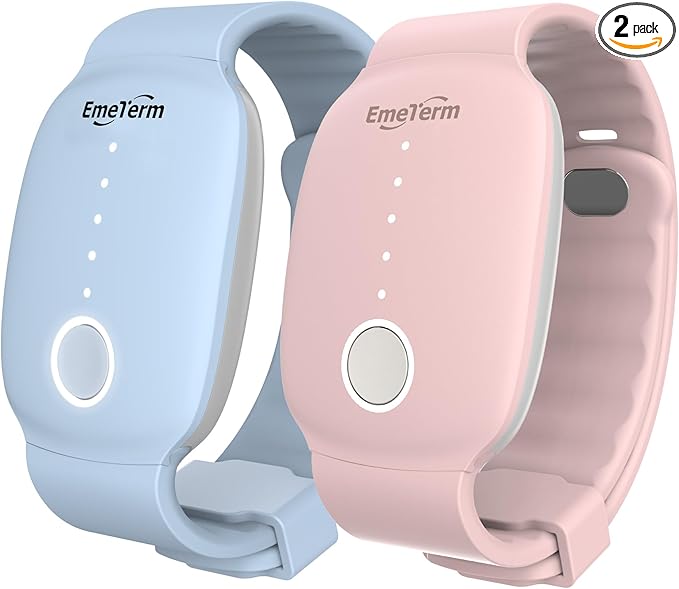 EmeTerm Fashion FDA-Cleared Relieve Nausea Electrode Stimulator Morning by EmeTermDirect