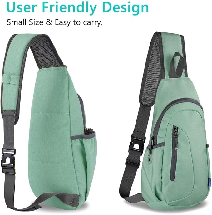 TITECOUGO Small Sling Bag, Lightweight Crossbody Backpack - Image 3