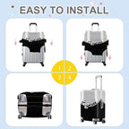 ANNA QUEEN Panda Family Luggage Cover, Cute Panda Design Suitcase Protector - Image 6