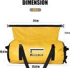 Buffalo Gear Waterproof Duffle Bag 40L 60L 80L Roll-top Dry Bag Heavy Duty - Image 7