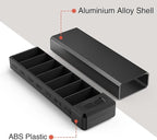 HEIYING Pill Organizer with Aluminum Shell - Image 2