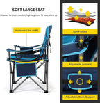 FAIR WIND Oversized Fully Padded Camping Chair - Image 4