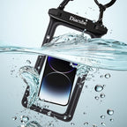 2-Pack Waterproof Phone Pouch, Universal IPX8 Floating Waterproof Case - Image 7
