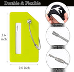 7 Pack Silicone Luggage Tag for Suitcases - Image 2