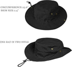 Sun Hats for Men Women Boonie Hat Foldable Fishing Hat UPF 50+ Bucket Hat for - Image 3