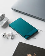 VULKIT Pop up Card Holder Minimalist Credit Card Holder RFID Blocking Slim - Image 5