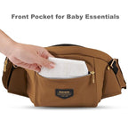 Sunveno Hip Baby Carrier with Seat, Ergonomic Baby Hip Carrier, Front-Facing - Image 5