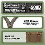 TSPRO Ultra Tactical Molle Admin Pouch Utility EDC Pouch Tool Organizer - Image 3