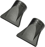 2Pcs Black Hot Professional Salon Hairdressing Tool Hair Dryer Nozzle Wide Design Useful Convenient Design Hair Dryers Hair Dryers and Accessories Styling Tools and Appliances