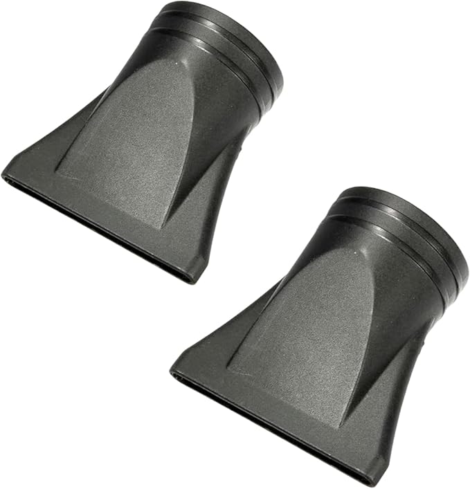2Pcs Black Hot Professional Salon Hairdressing Tool Hair Dryer Nozzle Wide Design Useful Convenient Design Hair Dryers Hair Dryers and Accessories Styling Tools and Appliances