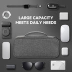 Teskyer Electronics Organizer Travel Case, Waterproof Portable Tech Accessories - Image 6