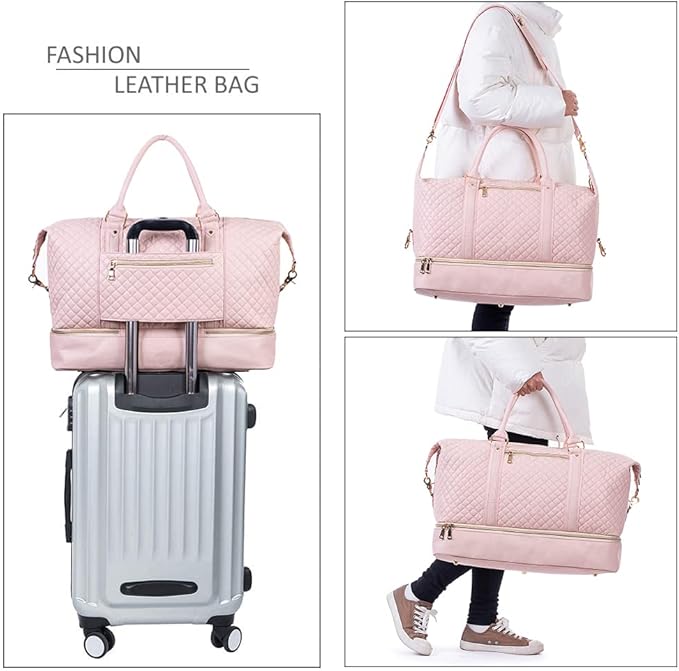 Weekender Overnight Bag Carry On Bag Travel Bag - Image 6