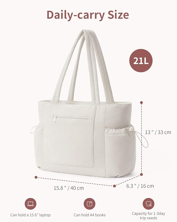 ECOHUB Tote Bag for Women, Work Tote Bags - Image 7