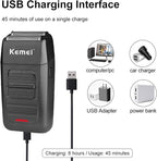 KEMEI Professional Hair Clipper, Hair Trimmer, Beard Shaver Set for Men, Electric Cordless Barber Clipper Beard Trimmer, Rechargeable Fade Clipper Haircutting Kit, KM-2299, KM-2296, KM-1102