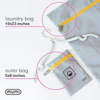 MUMI Travel Laundry Bag – Mesh Laundry Bags - Image 6
