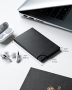 VULKIT Pop up Card Holder Minimalist Credit Card Holder RFID Blocking Slim - Image 5