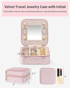 Vlando Velvet Travel Jewelry Case, Jewelry Travel Box - Image 5
