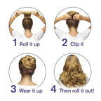 Conair HS70BL Bun-2-Done, Blonde, 6 Wands (4 - 7 1/4-inch and 2- 7 1/2-inch wands )
