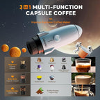 3 in 1 Portable Espresso Machine On the Go, Self-Heating Electric Espresso Maker - Image 4