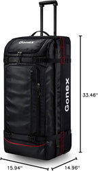 Gonex Rolling Duffle Bag with Wheels, 100L Water Repellent Large Wheeled Travel - Image 7
