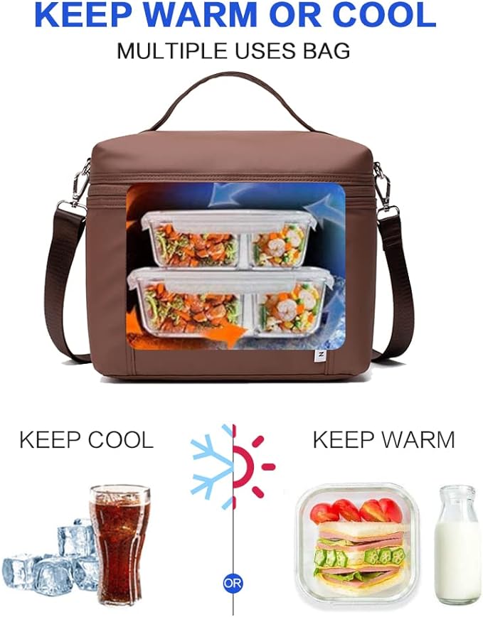 NOL Natural Organic Lifestyle Insulated Lunch Bags - Image 3