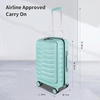 22×14×9 Airline Approved Carry On Luggage - Image 3