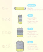 BAGSMART 6 Set Compression Packing Cubes - Image 2