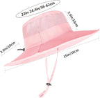 Sun Hats for Men Women Fishing Hat UPF 50+ Breathable Wide Brim Summer UV - Image 4