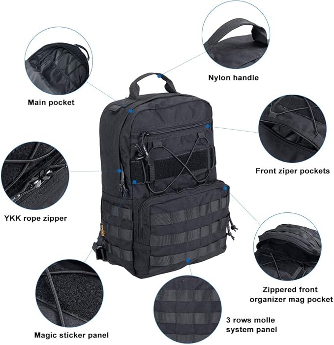 EXCELLENT ELITE SPANKER Outdoor Hydration Backpack Bundle Packs Water Bladder - Image 3