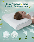 Memory Foam Neck Pillow for Pain Relief – Adjustable Contour, Portable & - Image 6