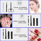 7pcs Manicure set, Nail Clippers Kit, Stainless Steel Manicure Kit, Nail - Image 2