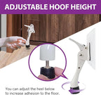Door Stopper with Adhesive Bracket Stickers, No Drilling or Tools Needed - Image 6