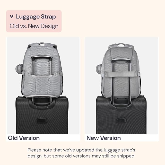 BabbleRoo Diaper Bag Backpack, Travel Backpack - Image 2