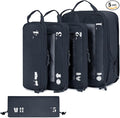 ECOHUB 5 Set Compression Packing Cubes by ECOHUB