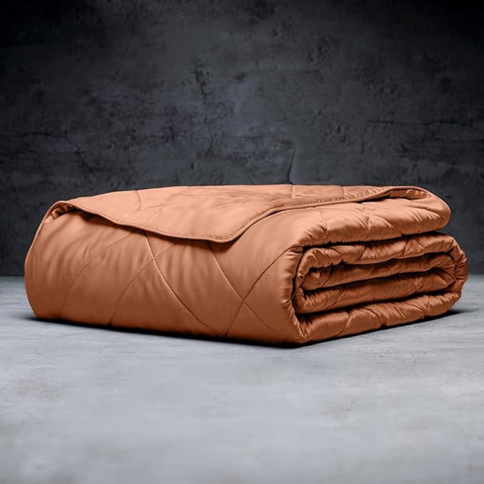 LUXOME Lightweight Blanket | 100% Rayon from Bamboo Fabric & Fill | King/Cal by LUXOME