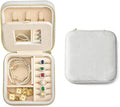 TAIMY Travel Jewelry Case, Small Plush Velvet Travel Jewelry organizer by TAIMY