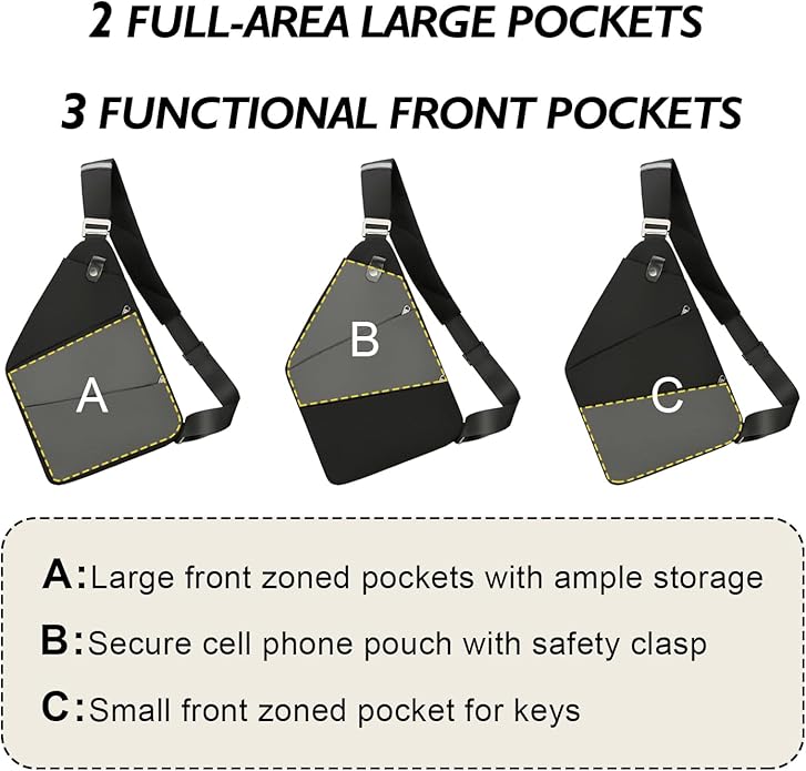 Anti Theft Crossbody Travel Bags - Image 5