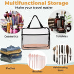 XEWEA 2PCS Large TSA Approved Clear Travel Toiletry Bags - Image 4