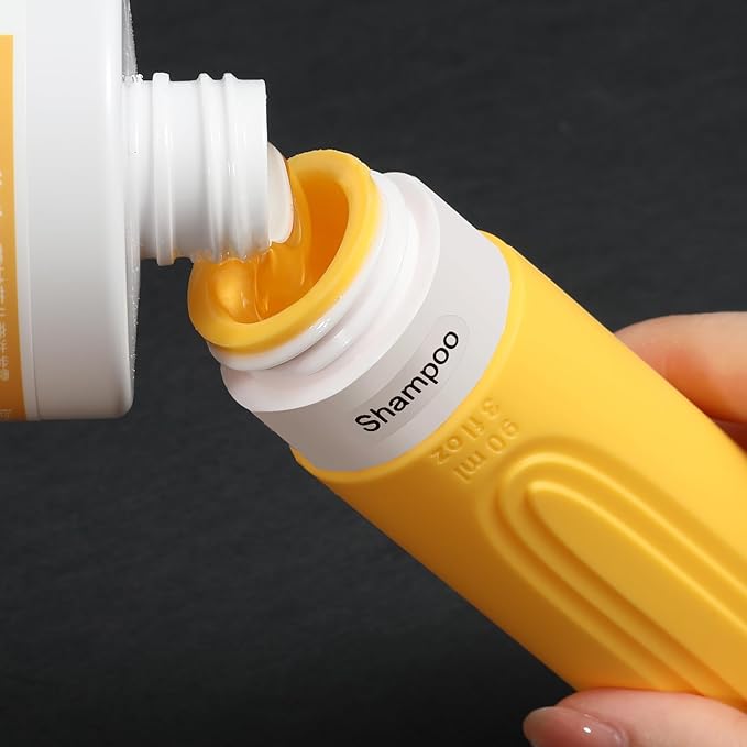 Travel Bottles for Toiletries, 5 Pack TSA Approved Travel Size Containers - Image 4
