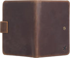 Polare Luxury RFID Blocking Leather Passport Holder Travel Wallet - Image 7
