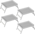 Bed Tray Table with Folding Legs, Bamboo Breakfast in Bed by Unknown