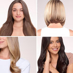 L'ANGE HAIR GlamWave Infrared Thermal Ionic Brush | 38mm Heated Round Thermal Brush for Volume and Curls | Reduces Frizz | Adds Shine | Smooth Styling Tool for All Hair Types (Blush)