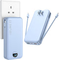 Portable Charger with Wall Plug, 20000mAh USB C Power Bank Fast Charging by Ffnpua